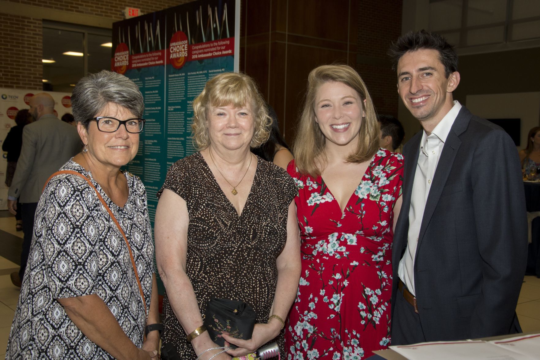 Beth Mee, Mary Brasken, Heather and Matt Douds
